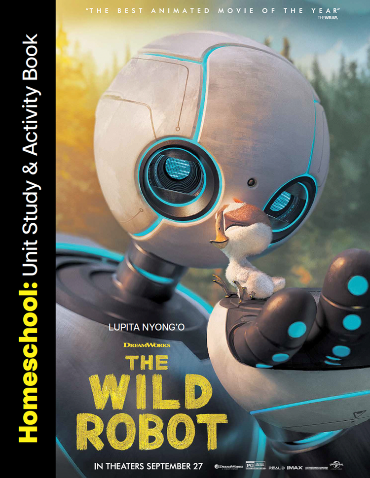 The Wild Robot FREE Unit Study Activity book